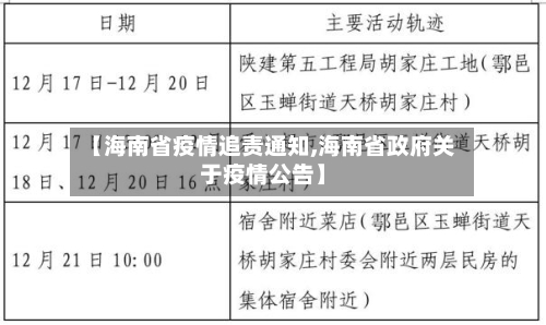 【海南省疫情追责通知,海南省政府关于疫情公告】-第3张图片
