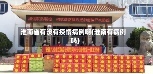 淮南省有没有疫情病例啊(淮南有病例吗)-第1张图片