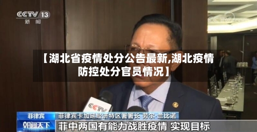 【湖北省疫情处分公告最新,湖北疫情防控处分官员情况】-第3张图片