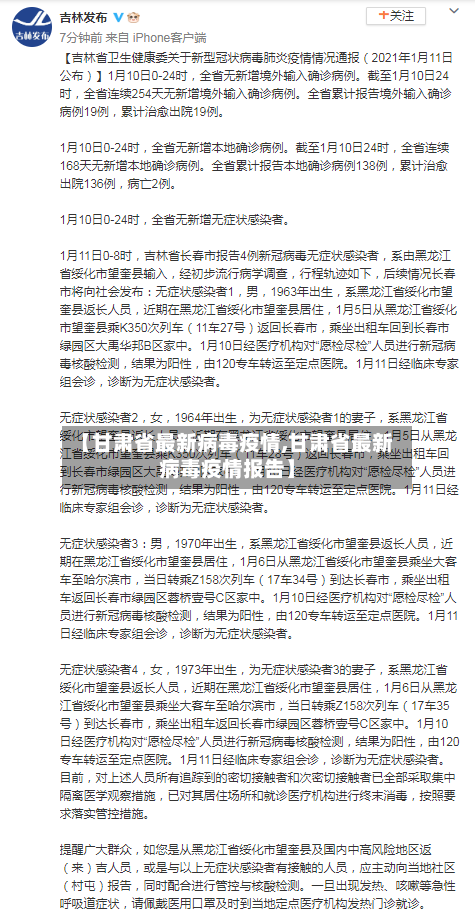 【甘肃省最新病毒疫情,甘肃省最新病毒疫情报告】-第2张图片