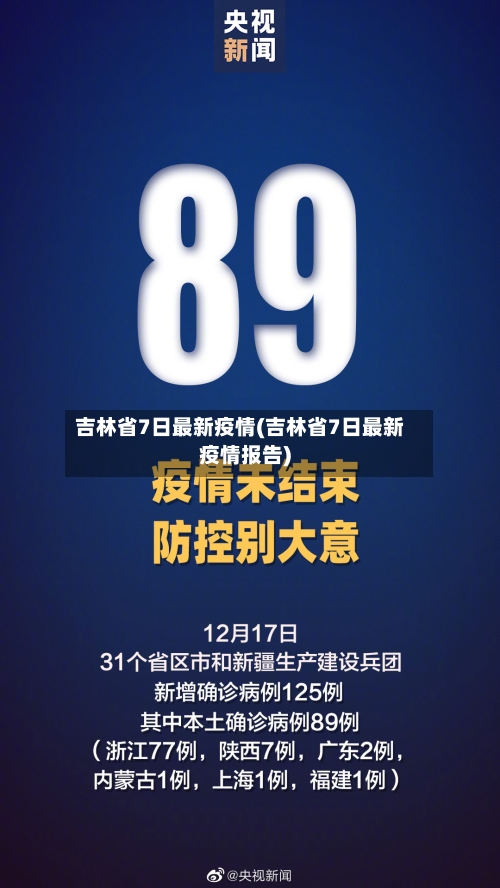 吉林省7日最新疫情(吉林省7日最新疫情报告)-第1张图片