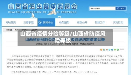 山西省疫情分险等级/山西省防疫风险等级-第3张图片