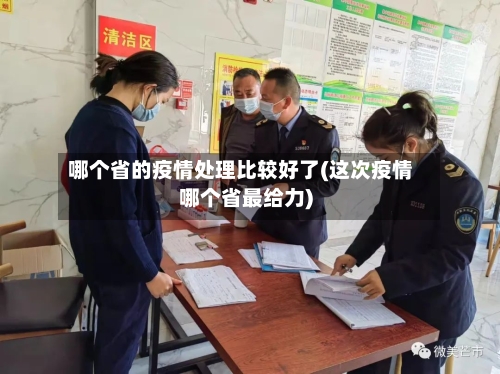 哪个省的疫情处理比较好了(这次疫情哪个省最给力)-第2张图片
