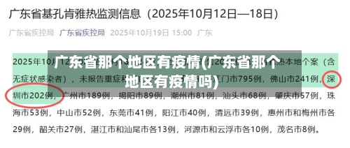 广东省那个地区有疫情(广东省那个地区有疫情吗)-第1张图片