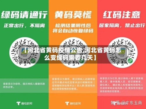 【河北省黄码疫情公告,河北省黄码怎么变绿码需要几天】-第2张图片