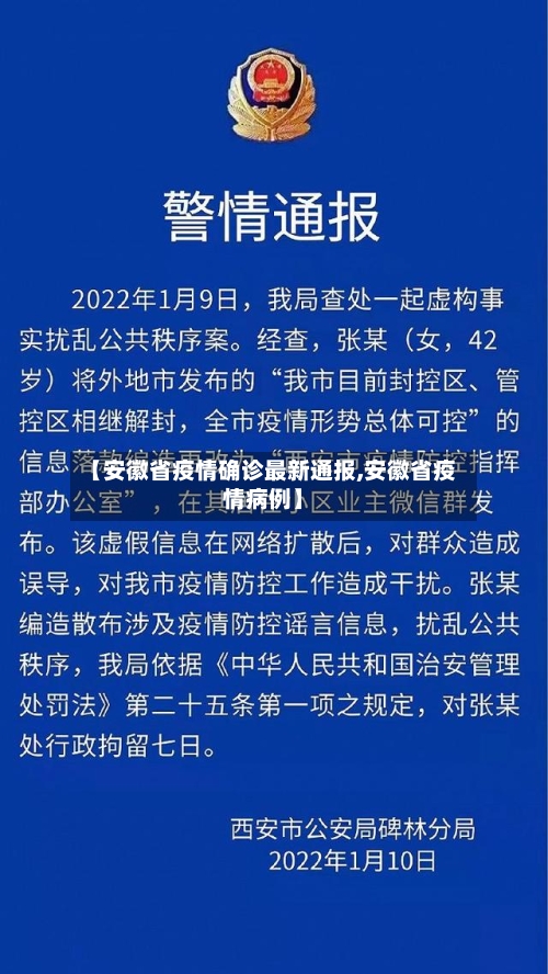 【安徽省疫情确诊最新通报,安徽省疫情病例】-第1张图片