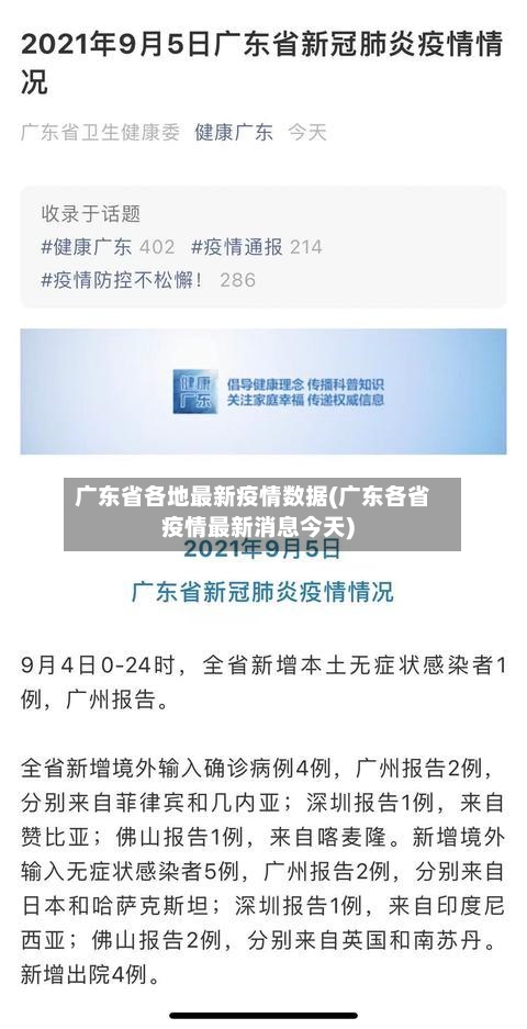 广东省各地最新疫情数据(广东各省疫情最新消息今天)-第1张图片