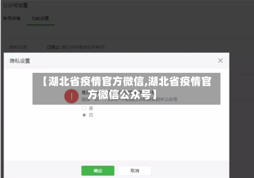 【湖北省疫情官方微信,湖北省疫情官方微信公众号】-第2张图片