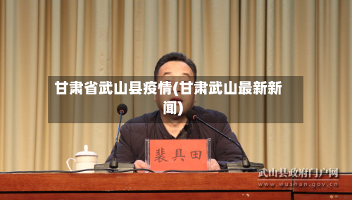 甘肃省武山县疫情(甘肃武山最新新闻)-第2张图片