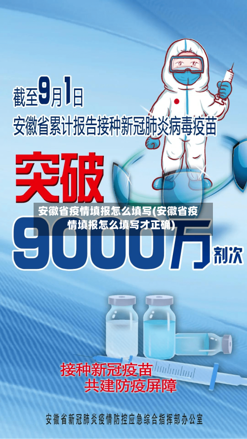 安徽省疫情填报怎么填写(安徽省疫情填报怎么填写才正确)-第1张图片
