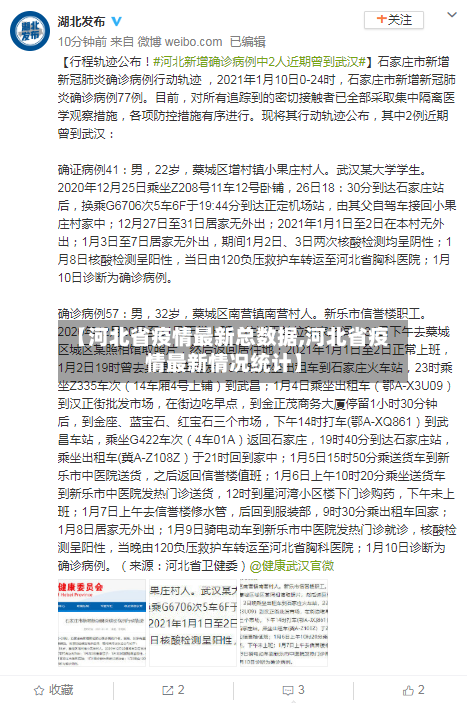 【河北省疫情最新总数据,河北省疫情最新情况统计】-第1张图片