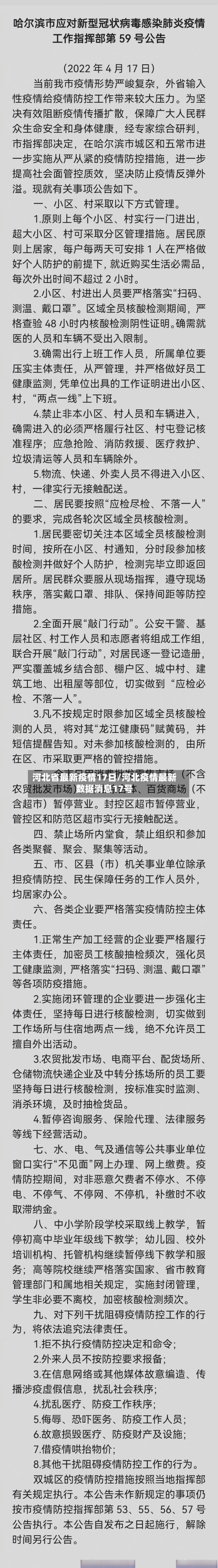 河北省最新疫情17日/河北疫情最新数据消息17号-第1张图片