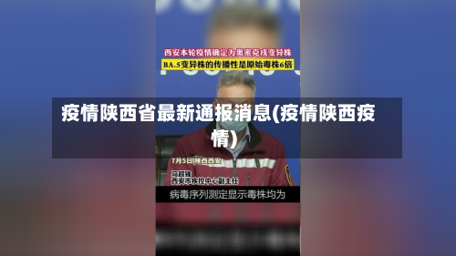 疫情陕西省最新通报消息(疫情陕西疫情)-第1张图片
