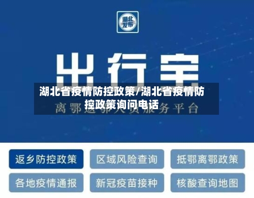 湖北省疫情防控政策/湖北省疫情防控政策询问电话-第1张图片