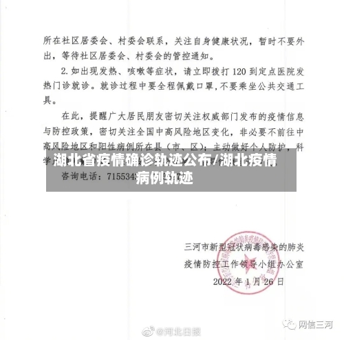 湖北省疫情确诊轨迹公布/湖北疫情病例轨迹-第2张图片