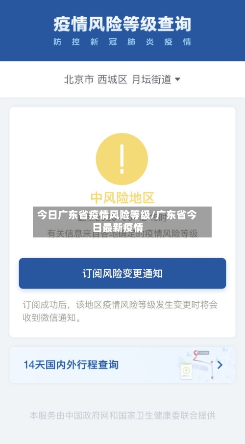 今日广东省疫情风险等级/广东省今日最新疫情-第1张图片
