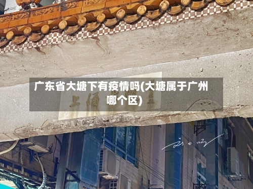 广东省大塘下有疫情吗(大塘属于广州哪个区)-第1张图片
