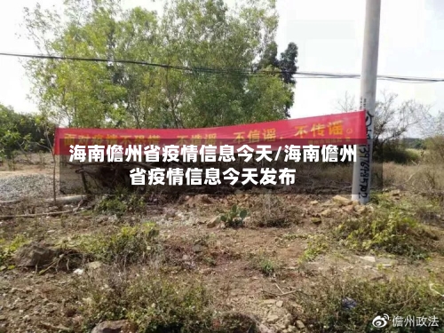 海南儋州省疫情信息今天/海南儋州省疫情信息今天发布-第1张图片