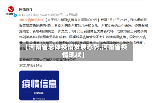 【河南省总体疫情发展态势,河南省疫情现状】-第2张图片