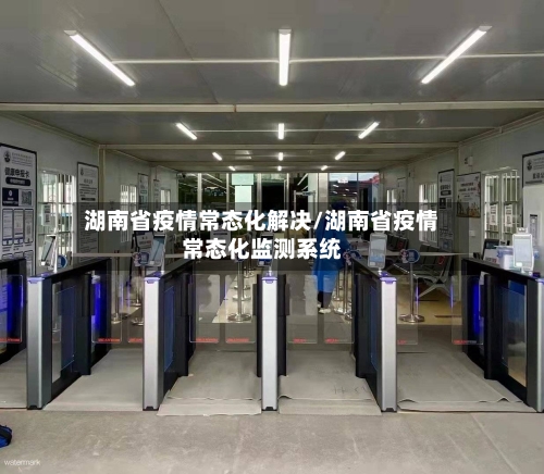 湖南省疫情常态化解决/湖南省疫情常态化监测系统-第2张图片
