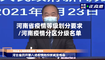 河南省疫情等级划分要求/河南疫情分区分级名单-第1张图片