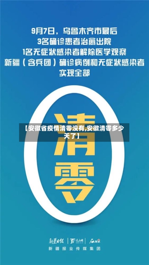 【安徽省疫情清零没有,安徽清零多少天了】-第2张图片