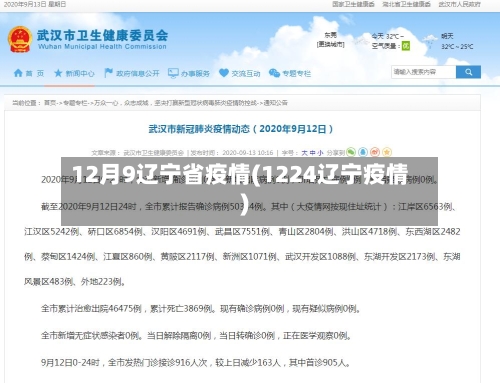 12月9辽宁省疫情(1224辽宁疫情)-第2张图片