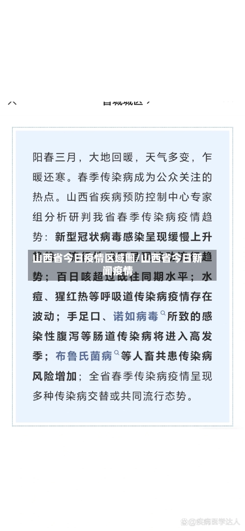 山西省今日疫情区域图/山西省今日新闻疫情-第1张图片