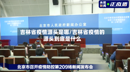 吉林省疫情源头是哪/吉林省疫情的源头到底是什么-第2张图片
