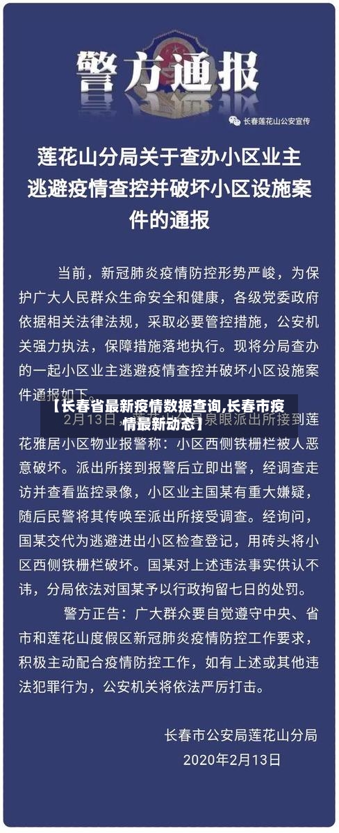 【长春省最新疫情数据查询,长春市疫情最新动态】-第1张图片