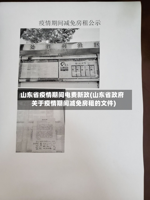 山东省疫情期间电费新政(山东省政府关于疫情期间减免房租的文件)-第2张图片