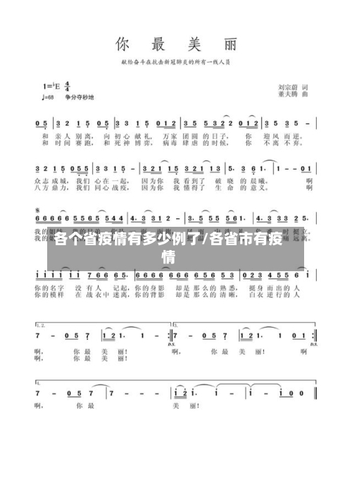 各个省疫情有多少例了/各省市有疫情-第2张图片