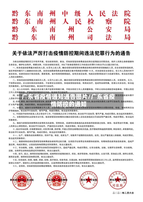 广东省疫情通知通告图片/广东省疫情防控的通知-第1张图片