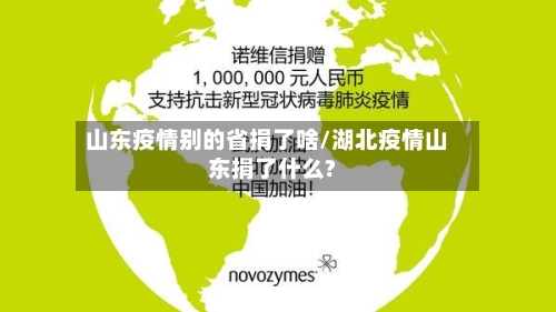 山东疫情别的省捐了啥/湖北疫情山东捐了什么?-第1张图片