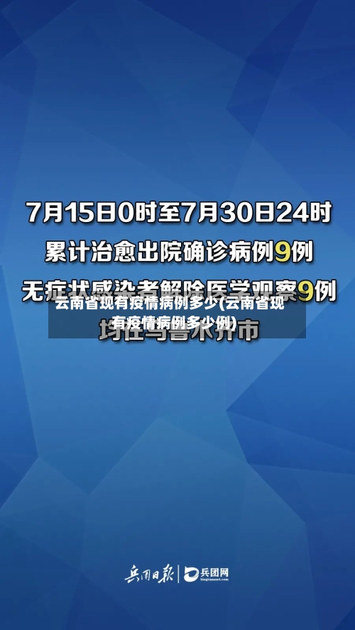 云南省现有疫情病例多少(云南省现有疫情病例多少例)-第1张图片