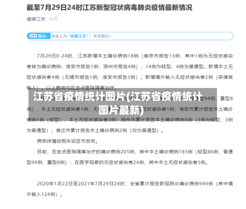 江苏省疫情统计图片(江苏省疫情统计图片最新)-第1张图片