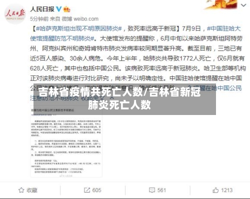 吉林省疫情共死亡人数/吉林省新冠肺炎死亡人数-第2张图片