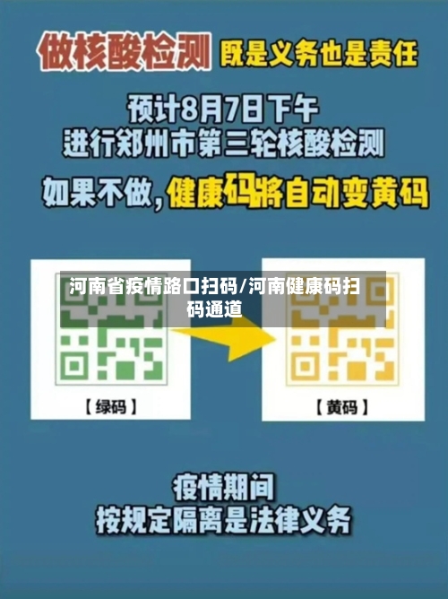 河南省疫情路口扫码/河南健康码扫码通道-第2张图片