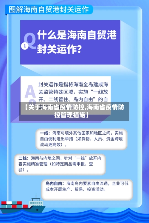 【关于海南省疫情防控,海南省疫情防控管理措施】-第2张图片