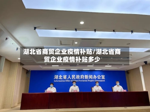 湖北省商贸企业疫情补贴/湖北省商贸企业疫情补贴多少-第2张图片
