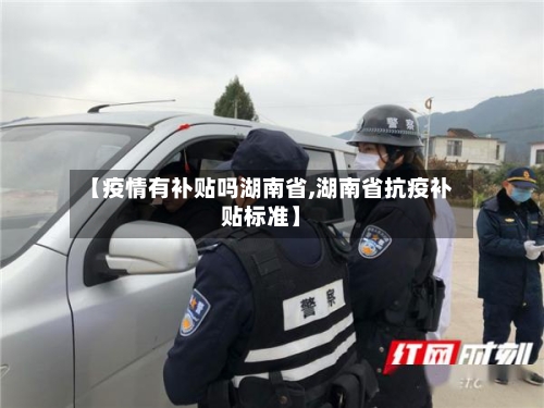 【疫情有补贴吗湖南省,湖南省抗疫补贴标准】-第2张图片