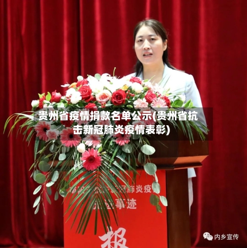 贵州省疫情捐款名单公示(贵州省抗击新冠肺炎疫情表彰)-第1张图片