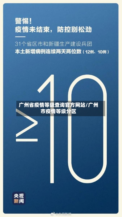 广州省疫情等级查询官方网站/广州市疫情等级分区-第1张图片