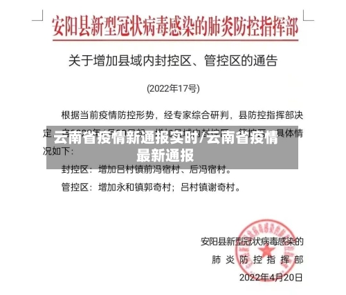 云南省疫情新通报实时/云南省疫情最新通报-第2张图片