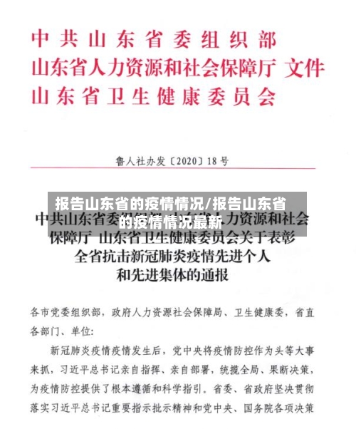 报告山东省的疫情情况/报告山东省的疫情情况最新-第1张图片