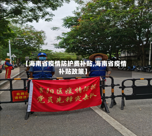 【海南省疫情防护费补贴,海南省疫情补贴政策】-第2张图片