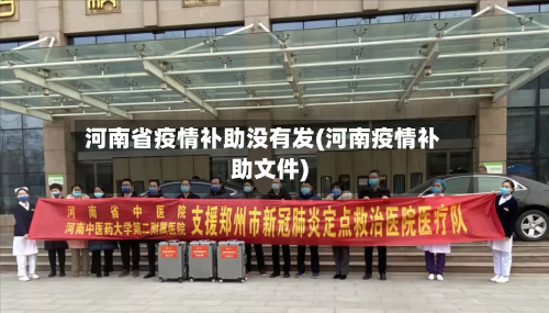 河南省疫情补助没有发(河南疫情补助文件)-第2张图片