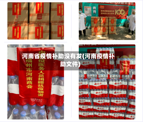 河南省疫情补助没有发(河南疫情补助文件)-第1张图片