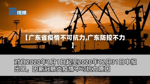 【广东省疫情不可抗力,广东防控不力】-第2张图片