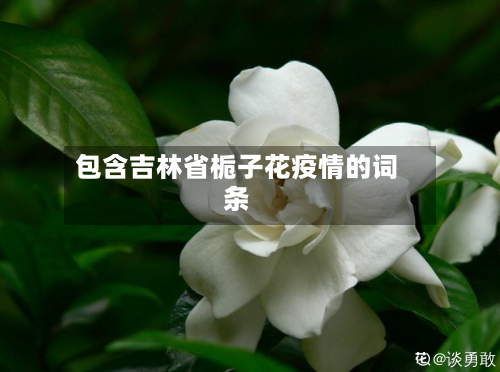 包含吉林省栀子花疫情的词条-第3张图片